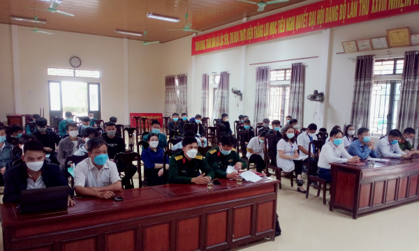Lộc Yên khai mạc sơ khám sức khỏe nghĩa vụ quân sự, công an nhân dân năm 2022