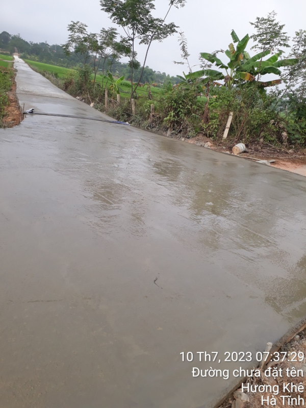 Lộc Yên, phấn đấu hoàn thành 11,641 km đường giao thông nông thôn, rãnh thoát nước, trước mùa mưa lũ.