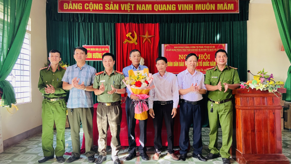 Thôn Hương Yên tổ chức Ngày hội toàn dân bảo vệ an ninh tổ quốc năm 2023.