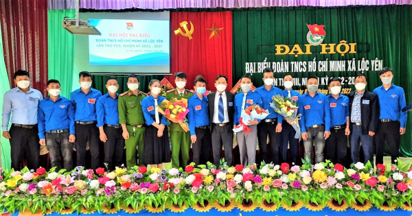 Đoàn xã Lộc Yên đại hội nhiệm kỳ 2022-2027 thành công tốt đẹp
