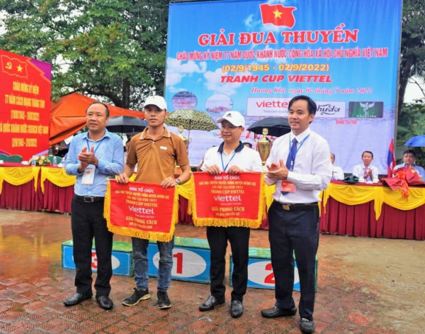 Xã Lộc Yên đạt Giải phong cách tại giải đua thuyền huyện Hương Khê lần thứ XXI, năm 2022